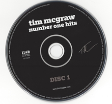 Picture of NUMBER ONE HITS (2CD)  by TIM MCGRAW