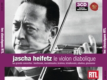 Picture of Heifetz - Les Grands Concertos Pour Viol  by Jascha Heifetz