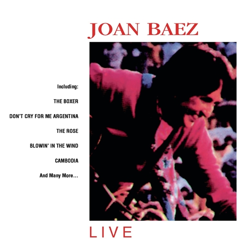 Picture of Live  by Joan Baez