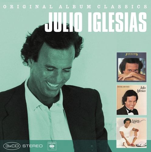 Picture of 3cd Original Album Classics (Moments /1100 Bel Air Place/Libra)  by Julio Iglesias