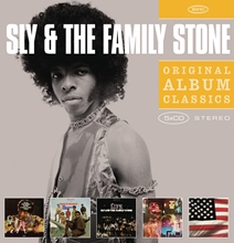 Picture of 5cd Original Album Classics (A Whole New Thing/Dance To The Music/Life/S Tand!/There'S A Riot Going On)  by Sly & The Family Stone