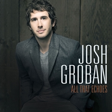 Picture of ALL THAT ECHOES  by JOSH GROBAN