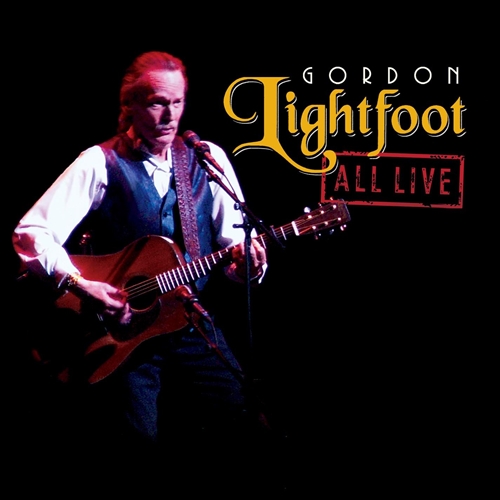 Picture of ALL LIVE  by GORDON LIGHTFOOT