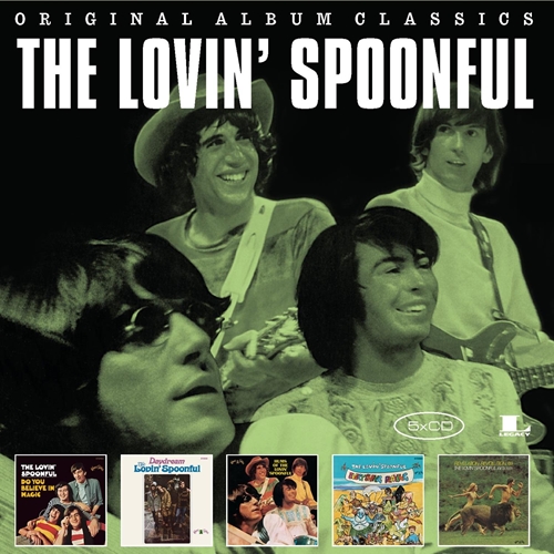 Picture of 5cd Original Album Classics (Do You Believe In Magic\Daydream\Hums Of Th E Lovin' Spoonful\Everything Playing \Revelation: Revolution'69)  by The Lovin' Spoonful