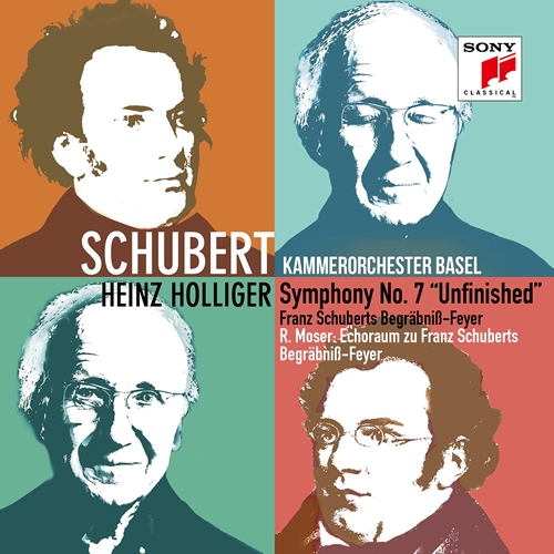 Picture of Schubert: Symphony No. 7 "Unfinished" & Franz Schuberts Begrabniss-Feyer, Rolan  by Kammerorchester Basel & Heinz Holliger