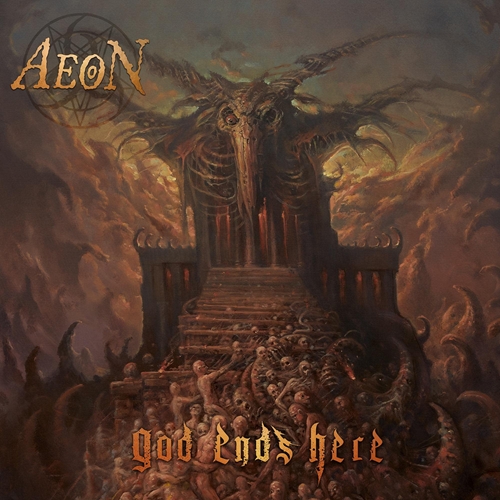 Picture of God Ends Here  by Aeon