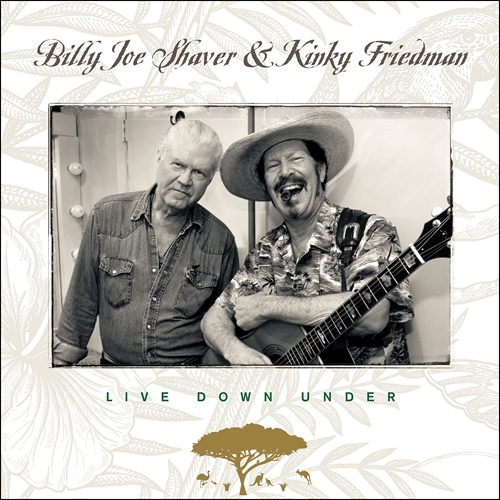 Picture of Live Down Under  by Billy Joe Shaver & Kinky Firedman