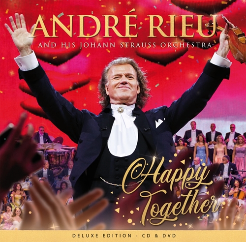 Picture of HAPPY TOGETHER(CD+DVD DLX)  by RIEU,ANDRE/JOHANN STRAUSS