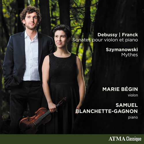 Picture of WORKS FOR VIOLIN & PIANO  by BEGIN / BLANCHETTE GAGNON