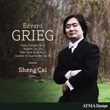 Picture of GRIEG PIANO WORKS  by SHENG CAI