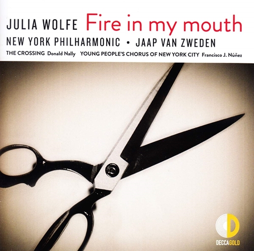 Picture of JULIA WOLFE FIRE IN MY MOU  by ZWEDEN,JAAP VAN/NEW YORK P