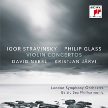 Picture of Stravinsky & Glass: Violin Concertos  by Baltic Se David Nebel & London Symphony Orchestra