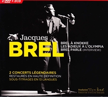 Picture of EN CONCERT(2CD+DVD)  by BREL,JACQUES