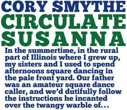 Picture of Circulate Susanna  by Cory Smythe