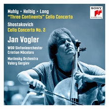 Picture of Muhly/Helbig/Long: Three Continents, Shostakovich: Cello Concerto No. 2  by Jan Vogler