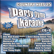 Picture of COUNTRY HITS 25  by PARTY TYME KARAOKE