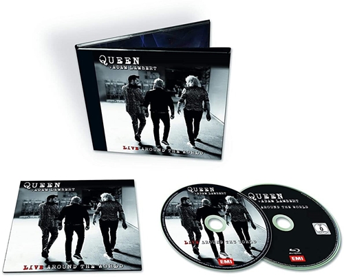 Picture of LIVE AROUND THE WOR(CD+BR  by QUEEN/LAMBERT,ADAM