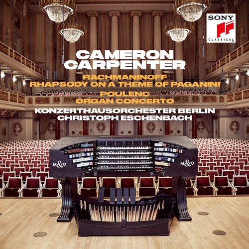 Picture of Rachmaninoff: Rhapsody On A Theme Of Paganini &  Poulenc: Organ Concerto  by Cameron Carpenter