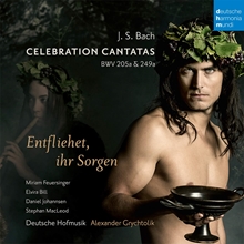 Picture of Bach: Celebration Cantatas - Blast Larmen Ihr Feinde, Bwv 205a / Entfliehet Ih  by Alexander Grychtolik