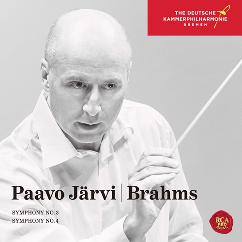 Picture of Brahms: Symphonies No. 3 & No. 4  by Paavo Jarvi & Deutsche Kammerphilharmonie Bremen