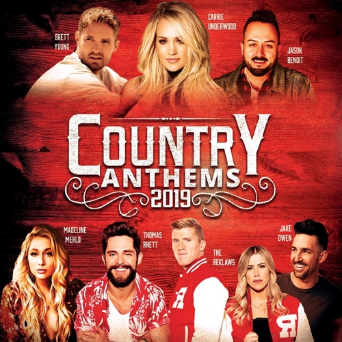 Picture of COUNTRY ANTHEMS 2019  by VARIOUS ARTISTS