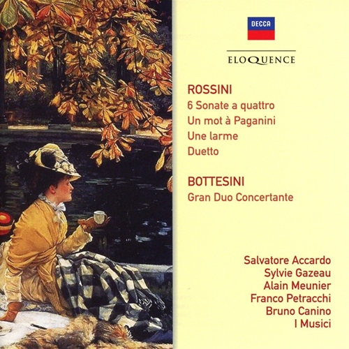 Picture of ROSSINI: SONATE A QUATTRO; BOTTESINI: GRAN DUO CONCERTANTE