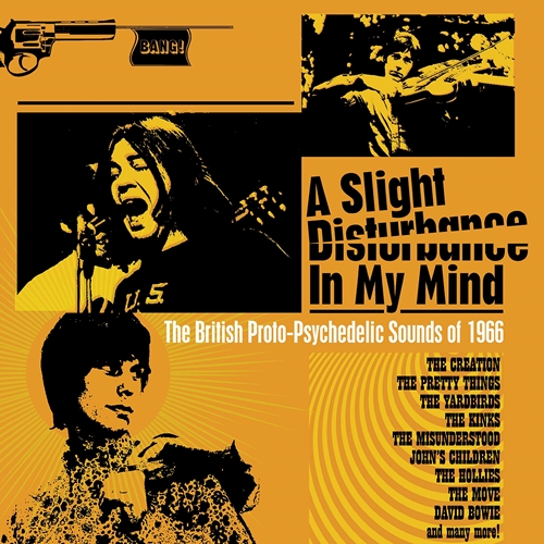 Picture of A SLIGHT DISTURBANCE IN MY MIND ~ THE BRITISH PROTO-PSYCHEDELIC SOUNDS OF 1966: 3CD CLAMSHELL BOXSET