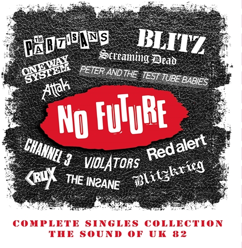 Picture of NO FUTURE COMPLETE SINGLES COLLECTION ~ THE SOUND OF UK 82: 4CD CAPACITY WALLET