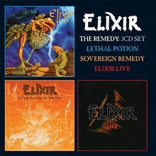 Picture of THE REMEDY ~ LETHAL POTION / SOVEREIGN REMEDY / ELIXIR LIVE: 3CD REMASTERED BOXSET EDITION