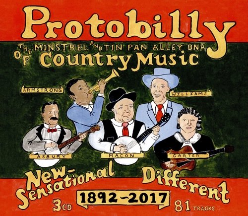 Picture of Protobilly: The Minstrel And Tin Pan Alley Dna Of Country Music 1892-2017