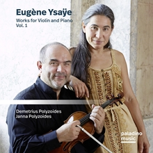 Picture of Eugene Ysaye: Works For Violin And Piano Vol. 1