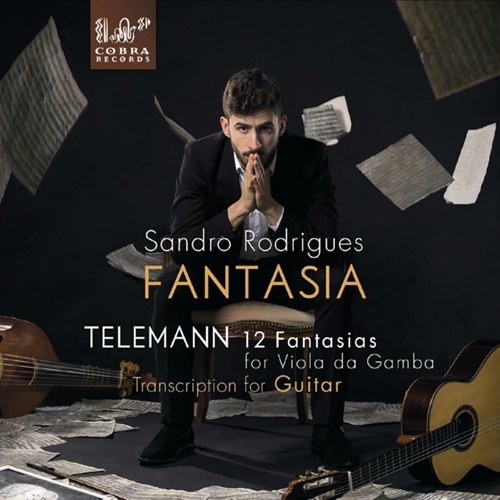 Picture of Fantasia: Telemann: 12 Fantasias For Viola Da Gamba