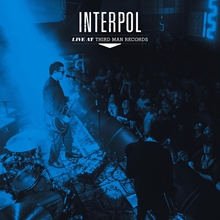 Picture of Live At Third Man Records (Black Vinyl) (LP) by Interpol