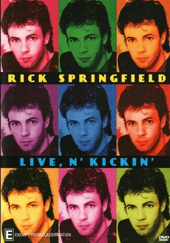 Picture of RICK SPRINGFIELD - LIVE 'N' KICKIN'