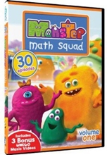 Picture of MONSTER MATH SQUAD - VOLUME ONE - 30 EPISODES DVD