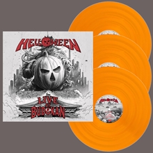 Picture of Live At Budokan (Pumpkin Orange Limited Edition) (3LP) by Helloween