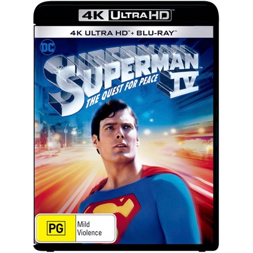 Picture of SUPERMAN IV: THE QUEST FOR PEACE (4K UHD / BLU-RAY)