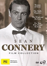 Picture of SEAN CONNERY FILM COLLECTION (WOMAN OF STRAW / THE MOLLY MAGUIRES / THE WIND AND THE LION / THE MAN WHO WOULD BE KING) [4 DVD]