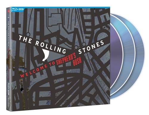 Picture of WELCOME TO SHEPHERDS BUSH (Blu-ray+2CD) by ROLLING STONES,THE