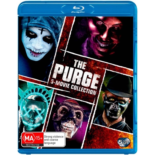 Picture of THE PURGE: 5 MOVIE COLLECTION - THE PURGE / THE PURGE: ANARCHY / THE PURGE: ELECTION YEAR / THE FIRST PURGE / THE FOREVER PURGE [Blu-ray]