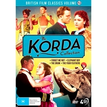 Picture of BRITISH FILM CLASSICS: THE KORDA COLLECTION - VOLUME TWO (FORGET ME NOT / ELEPHANT BOY / THE DRUM / THE FOUR FEATHERS) [4 DVD]