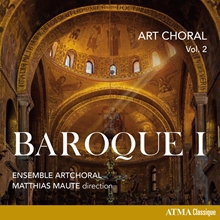 Picture of ART CHORAL VOL 2 BAROQUE I (CD) by ENSEMBLE ARTCHORAL/MATTHIAS MAUTE