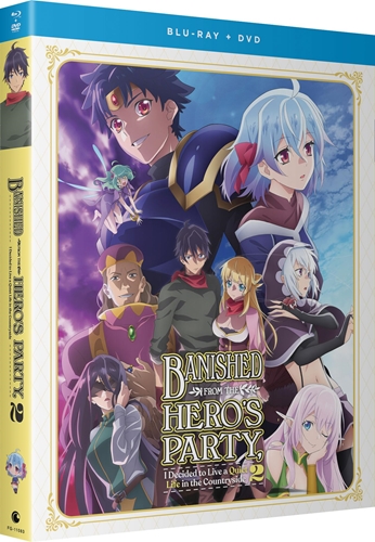 Picture of Banished from the Hero's Party I Decided to Live a Quiet Life in the Countryside - Season 2  (NA/ANZ) [Blu-ray+DVD]