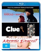 Picture of CULT CLASSICS TRIPLE FEATURE (HAROLD & MAUDE / MOMMIE DEAREST / CLUE) [3 Blu-ray]