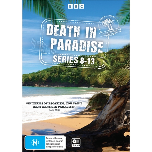 Picture of DEATH IN PARADISE SERIES 8 - 13 COLLECTION [18 DVD]