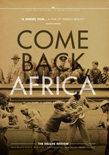 Picture of Come Back, Africa: The Films Of Lionel Rogosin Vol. 2