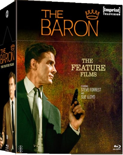 Picture of THE BARON: THE FEATURE FILMS (1966) - IMPRINT TELEVISION #10 [3 Blu-ray]