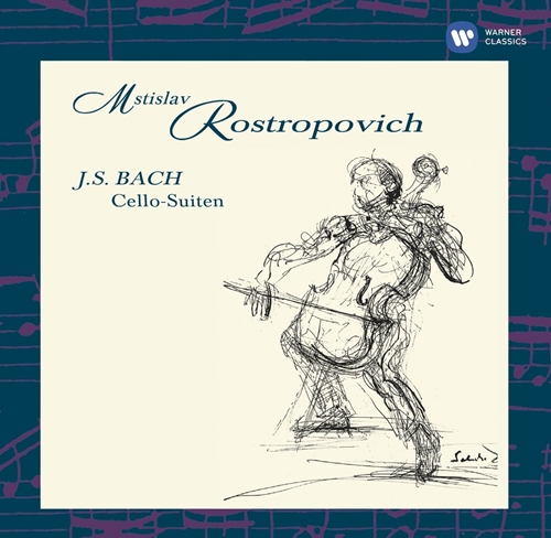 Picture of ROSTROPOVICH MSTISLAV,BACH : C