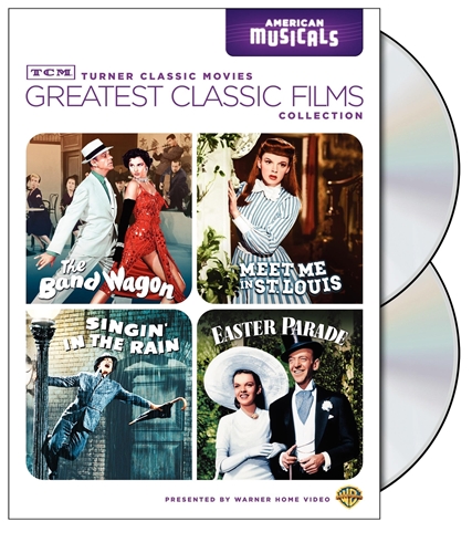 Picture of TCM Greatest Classic Films Collection: American Musicals (The Band Wagon / Meet Me in St. Louis / Singin' in the Rain / Easter Parade) [DVD] - copy