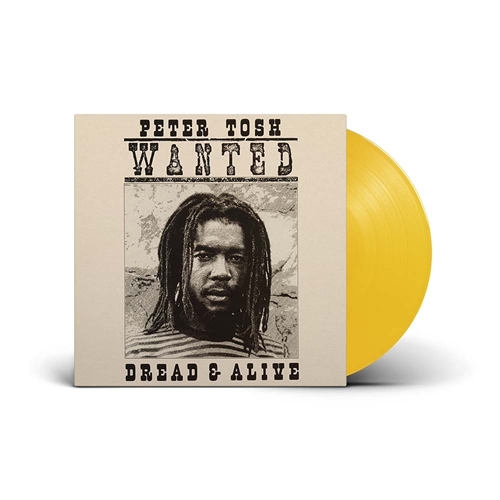 Picture of Wanted Dread or Alive (Yellow Recycled Vinyl)(LP) by Peter Tosh